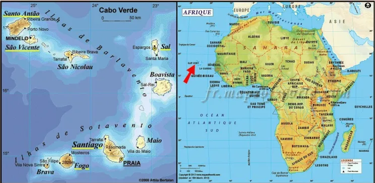 La géographie du Cap-Vert 