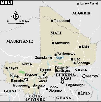 La géographie du Mali